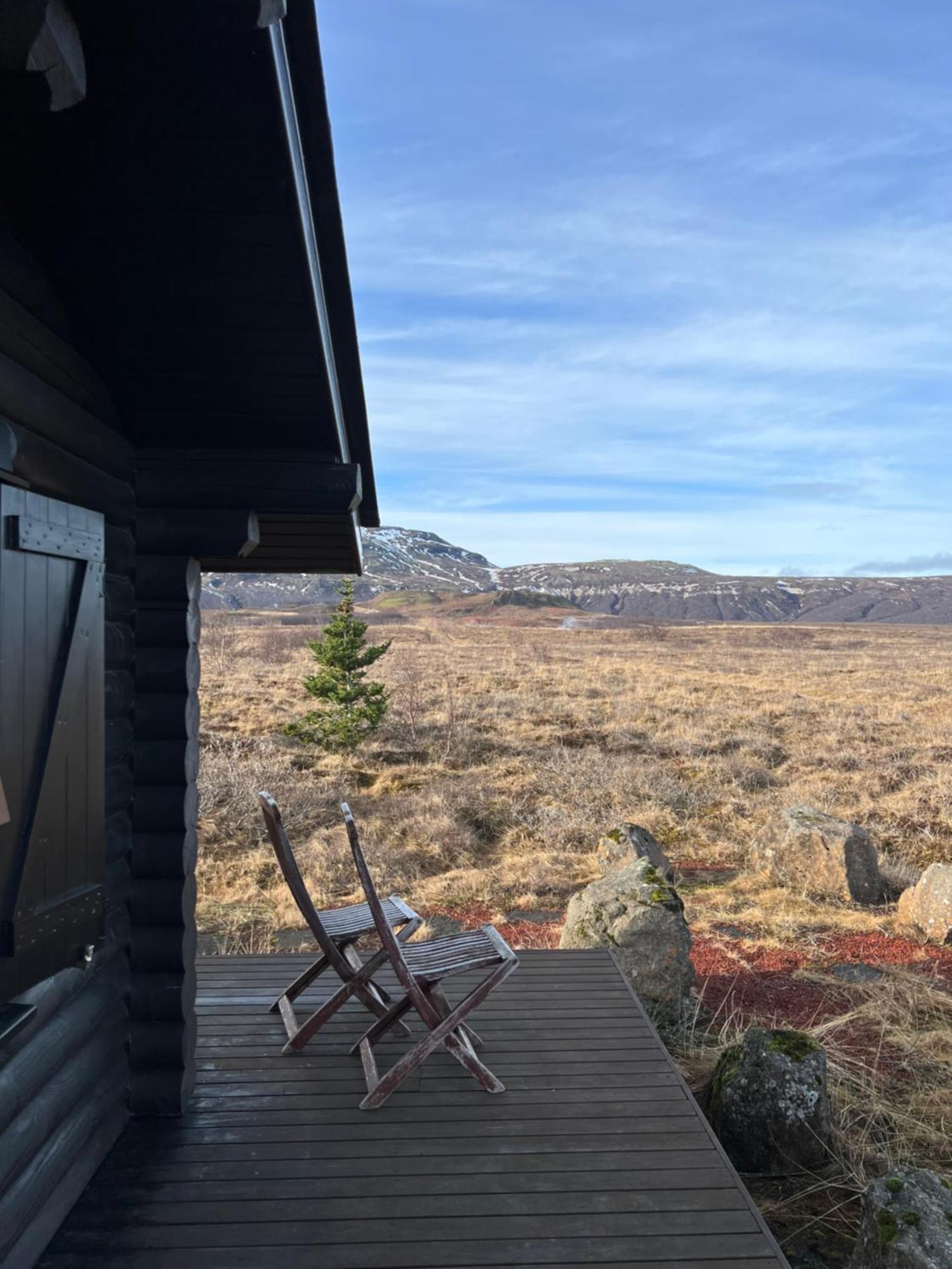 Cosy Cabin With Amazing View On The Geysir Blaskogabyggd Экстерьер фото